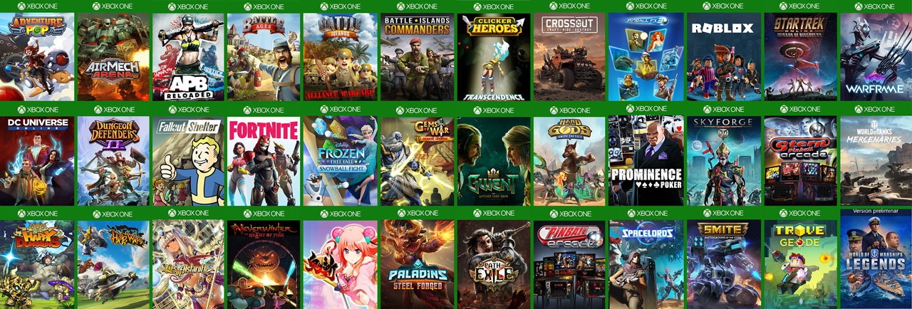Los juegos free-to-play de Xbox pasan a ser realmente gratuitos