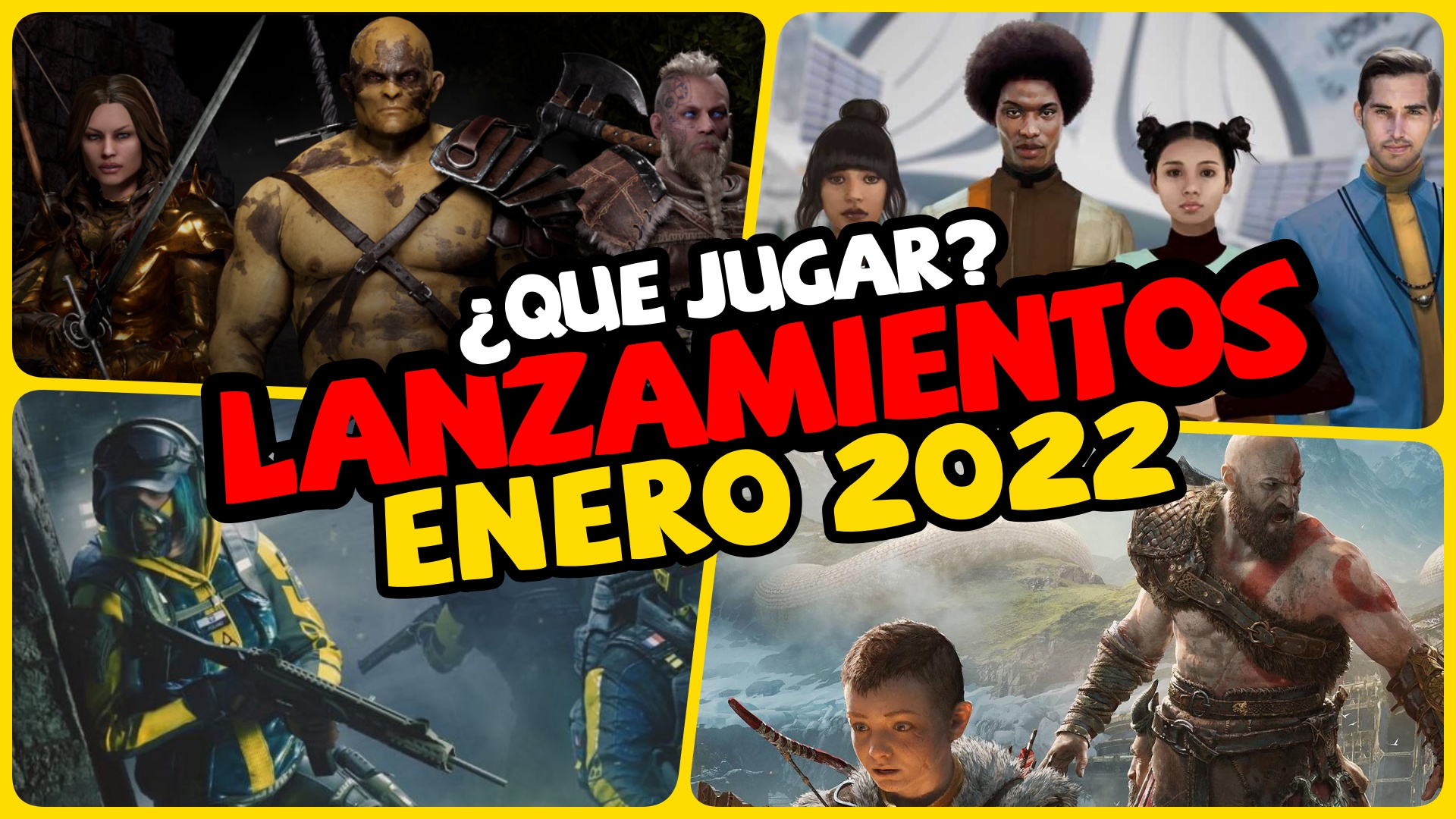 Calendario nuevos lanzamientos ENERO 2022 QUÉ JUGAR Zona MMORPG