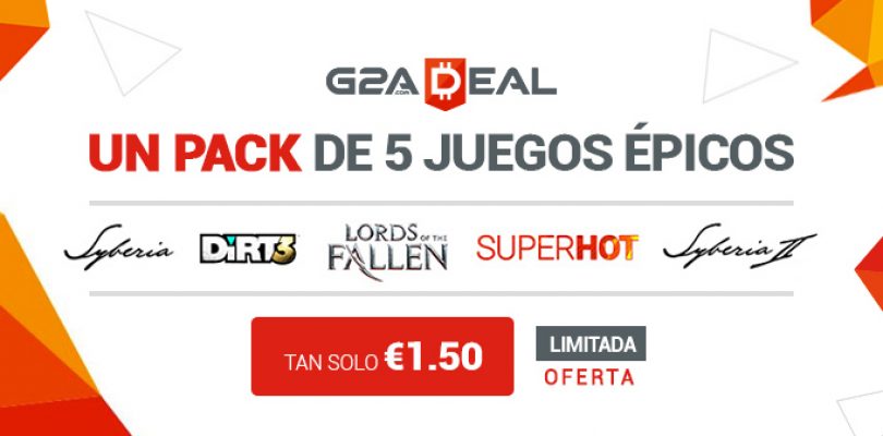 PROMOCIÓN – G2A lanza los G2A Deal, 5 juegos por 1.5€