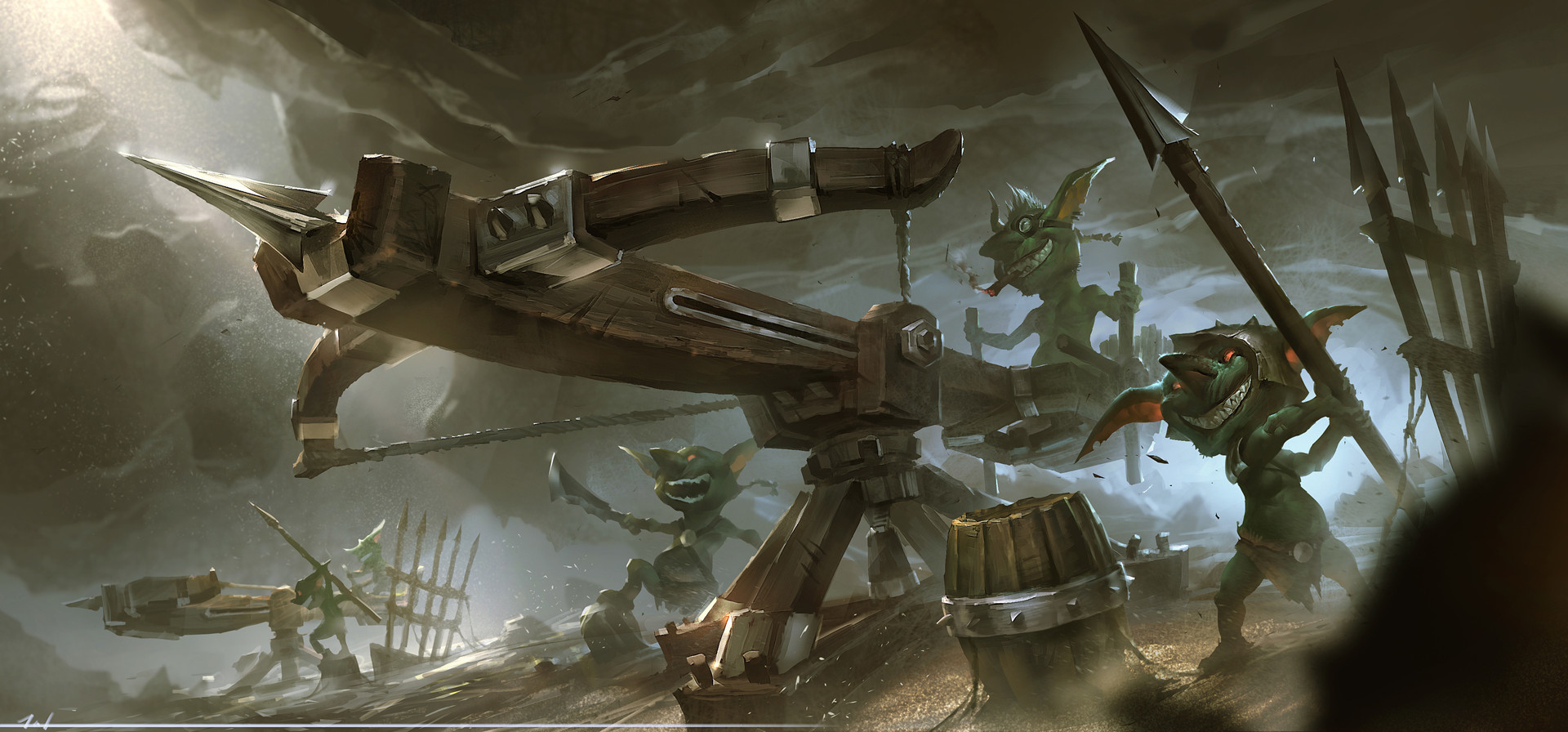 goblin ballista dark and light