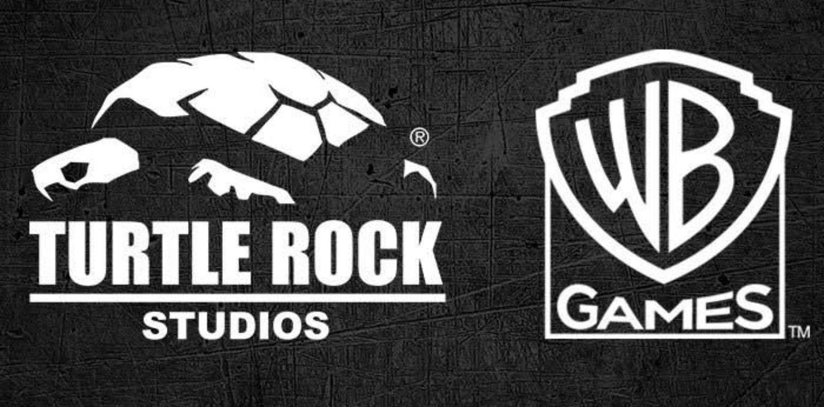 Turtle rock studios. Тартл рок. Игры от студии WB черно.