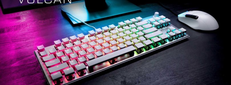 Roccat anuncia la versión blanca del teclado Vulcan Pro