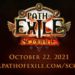 La nueva liga y expansión de Path of Exile llega el 22 de octubre