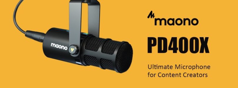 Analizamos el Maono PD400X un excelente micrófono para streaming, podcast y gaming