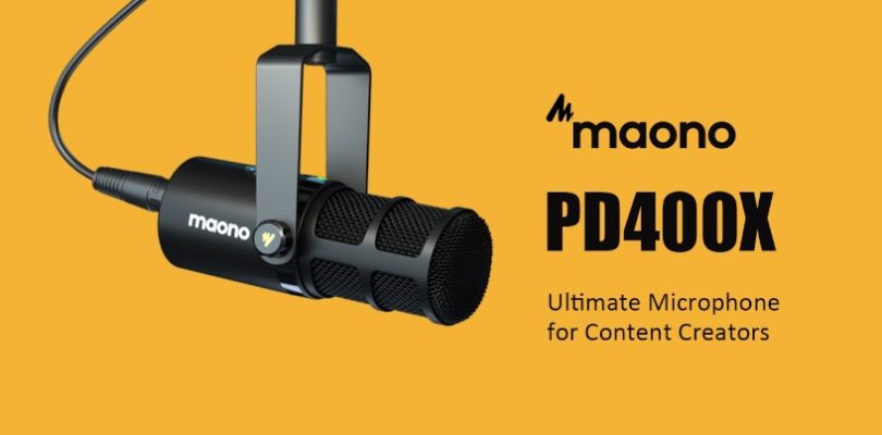 Analizamos el Maono PD400X un excelente micrófono para streaming, podcast y gaming