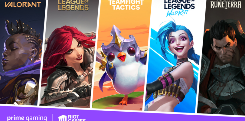 Riot Games refuerza su alianza con Prime Gaming con más contenido para más juegos y más esports