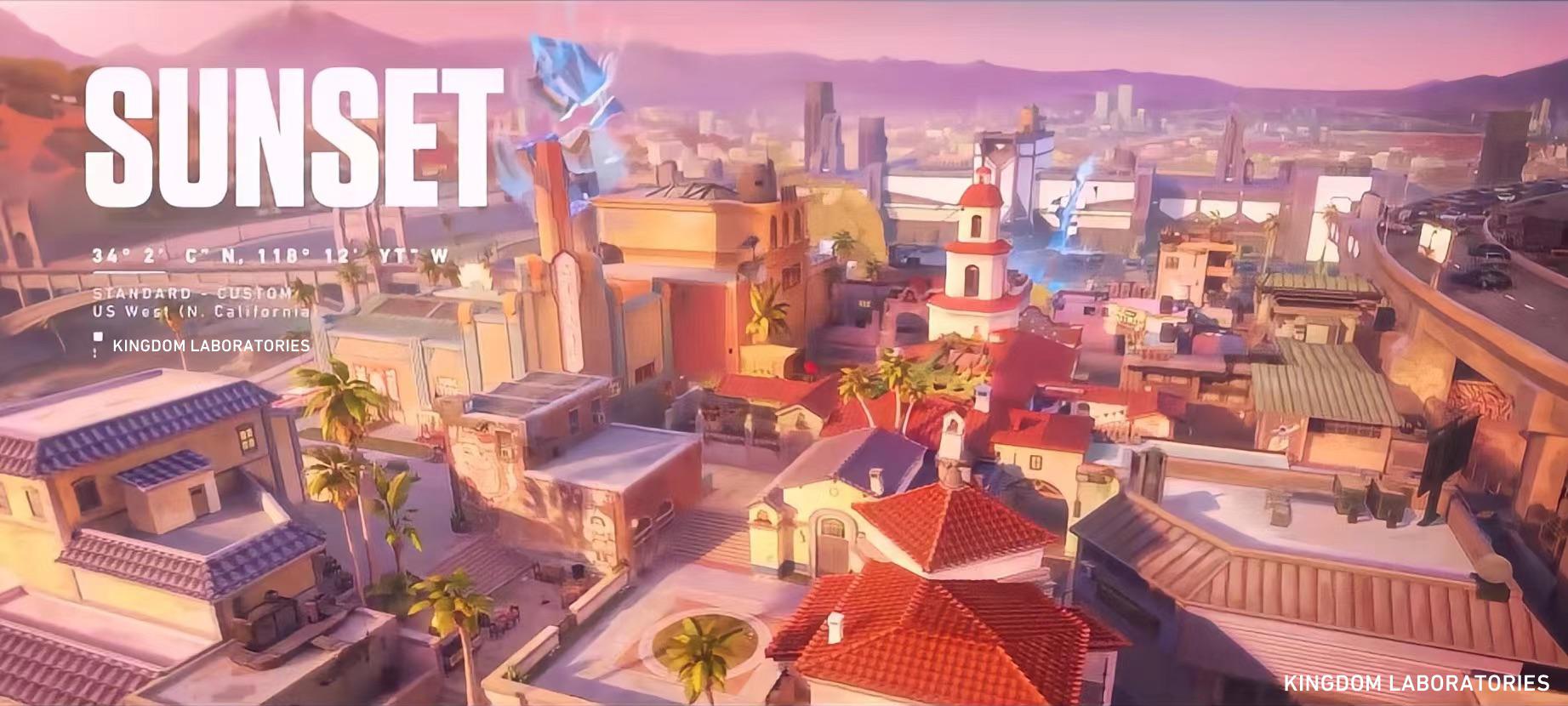 Video: Valorant: el nuevo mapa Sunset, llegará al título de disparos junto  al Episodio 7 Acto III