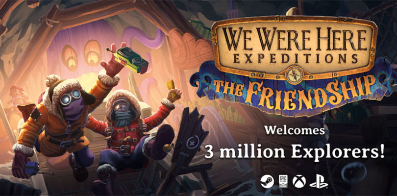 3 millones de Exploradores ya tienen su billete para «The Friendship» en el nuevo juego de We Were Here