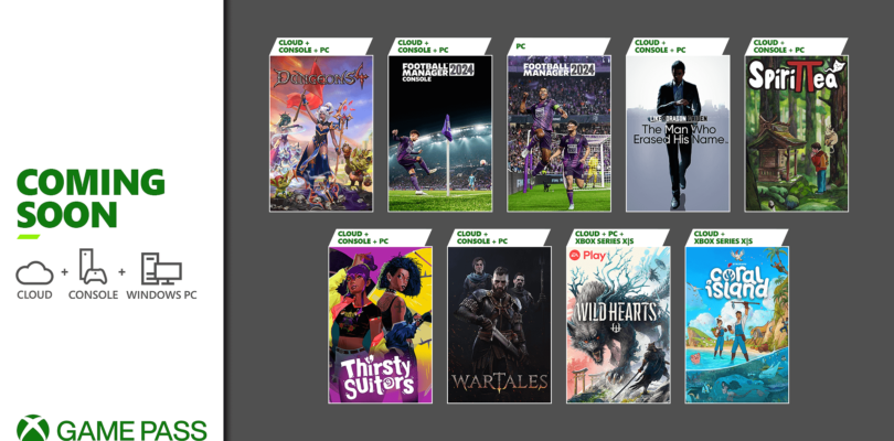 Próximamente en Xbox Game Pass: Like A Dragon Gaiden, Wild Hearts, Football Manager 2024 y más