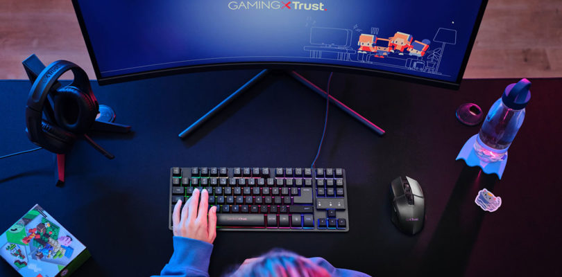 Trust presenta el pack de teclado, ratón y alfombrilla gaming GXT 794