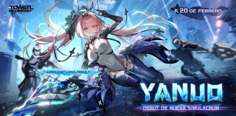 Yanuo es el nuevo personaje que se unirá este mes al MMORPG gratuito Tower of Fantasy