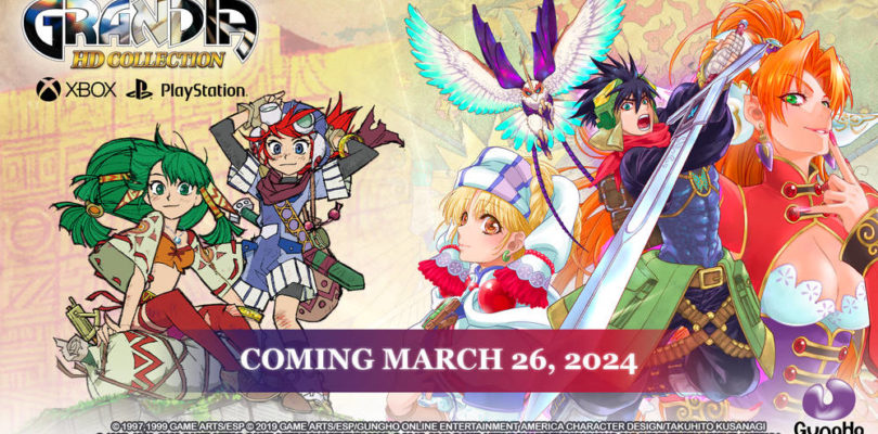 GRANDIA HD Collection se lanza el 26 de marzo de 2024 en PlayStation 4 y Xbox One