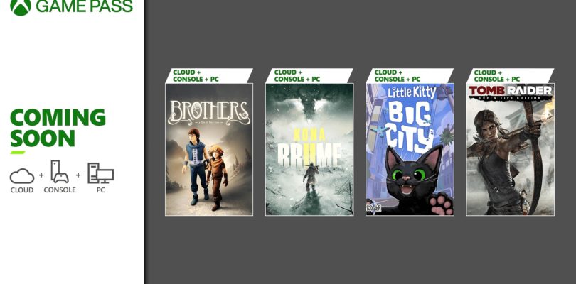 Próximamente en Xbox Game Pass – Tomb Raider: Definitive Edition, Brothers: A Tale of Two Sons y más