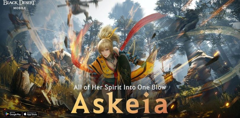 Askeia es la nueva clase jugable que ya está disponible en Black Desert Mobile