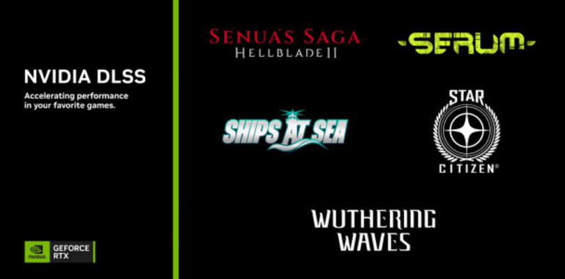 Noticias de DLSS + GRD + Reflex: DLSS 3 acelera el rendimiento en Senua’s Saga: Hellblade II y Serum, XDefiant se lanza con Reflex para reducir la latencia, y Star Citizen y Ships at Sea se lanzan con soporte DLSS