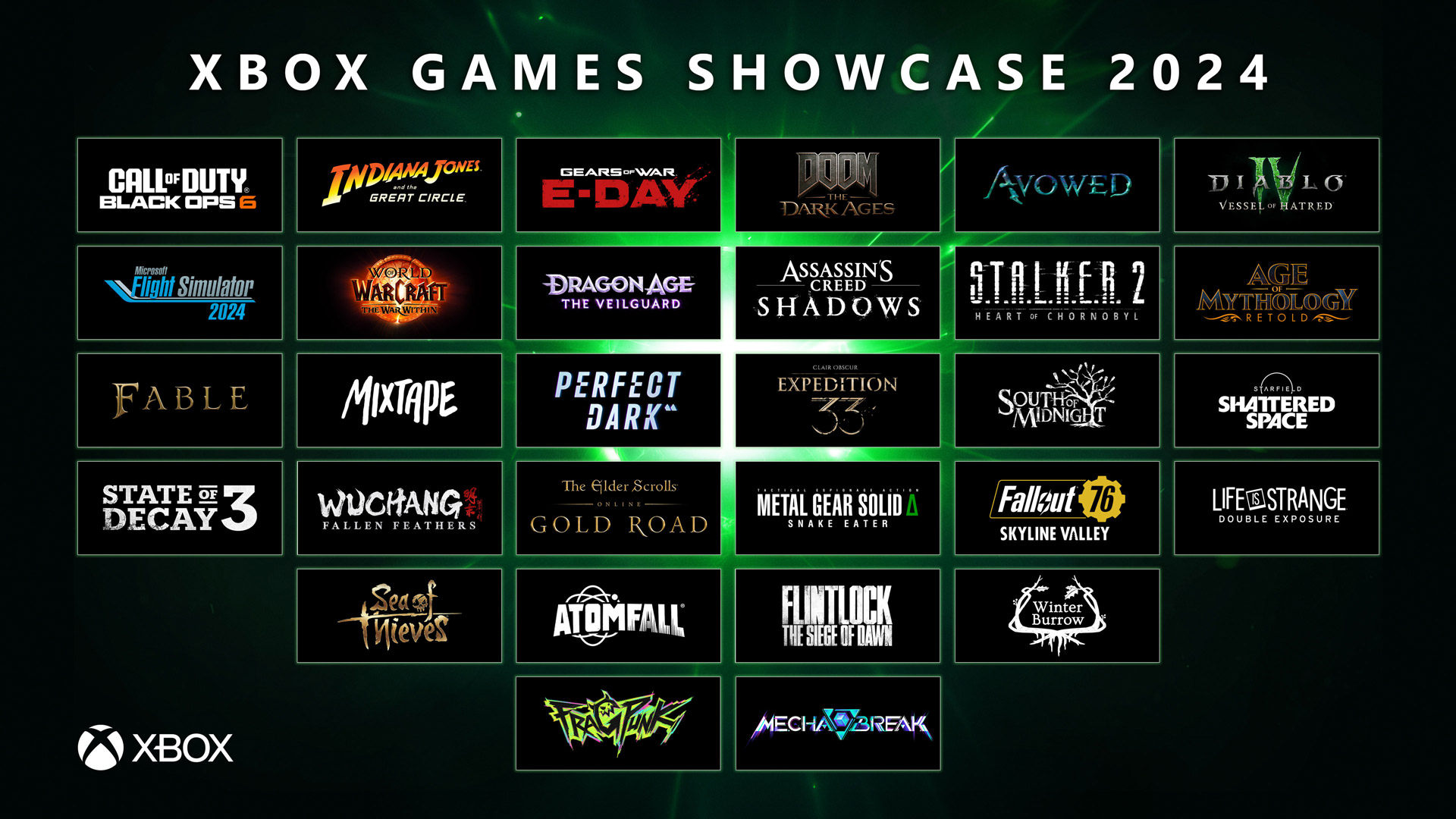 Todos los anuncios del Xbox Games Showcase 2024 y del Call of Duty