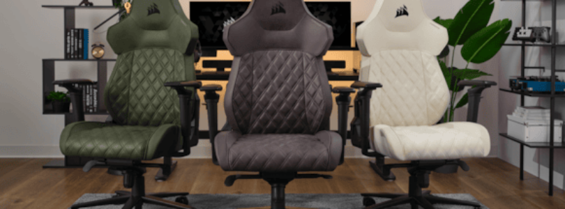 CORSAIR presenta la silla para juegos TC500 LUXE: Un nuevo estándar en lujo y confort de juego