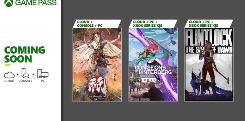 Próximamente en Xbox Game Pass: Kunitsu-Gami: Path of the Goddess, Flintlock: The Siege of Dawn, y Dungeons of Hinterberg