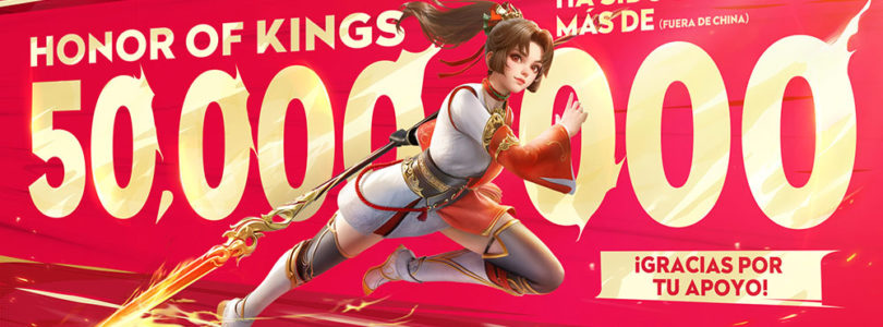 Honor of Kings alcanza 50 millones de descargas