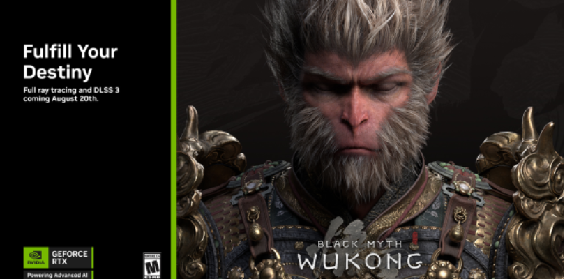 Disfruta de la experiencia definitiva de Black Myth: Wukong a partir del 20 de agosto con trazado de rayos completo y DLSS 3