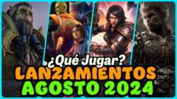 Lanzamientos AGOSTO 2024 🚀 ¿QUÉ JUGAR?  – Agenda de nuevos lanzamientos