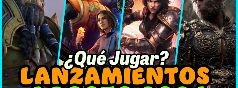 Lanzamientos AGOSTO 2024 🚀 ¿QUÉ JUGAR?  – Agenda de nuevos lanzamientos