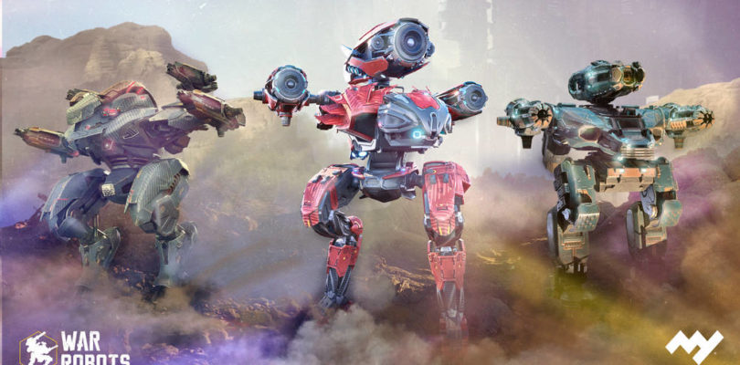 War Robots da la bienvenida a los jugadores al evento Carrera de Facciones