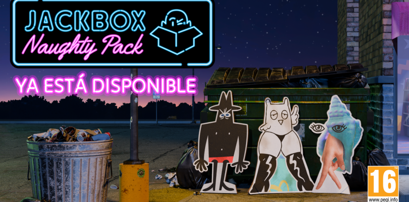 ¡The Jackbox Naughty Pack ya está disponible en las principales plataformas!