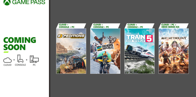 Próximamente en Xbox Game Pass: Age of Mythology: Retold, Expeditions: A MudRunner Game y mucho más