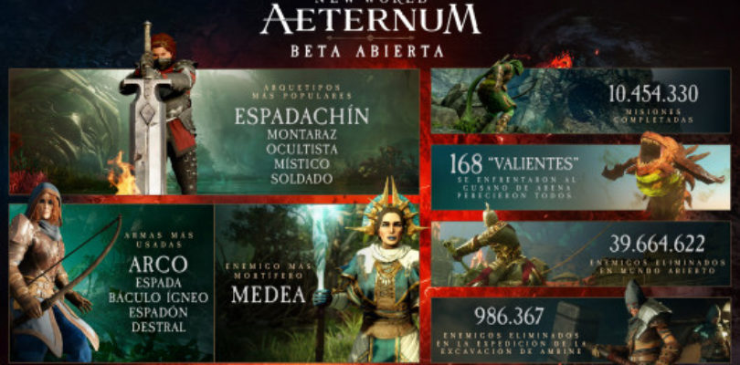 New World: Aeternum: tráiler de la reserva y datos de la beta abierta