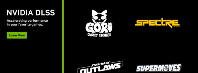 NVIDIA DLSS llega con los lanzamientos de Spectre Divide, Supermoves, Star Wars™ Outlaws y Gori: Cuddly Carnage