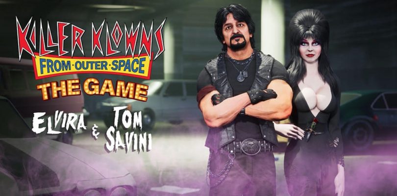 Killer Klowns From Outer Space: The Game añade dos conocidos personajes del cine de terror: Elvira y Tom Savini