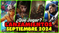 Calendario de lanzamientos septiembre 2024 nuevos juegos