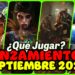 Calendario de lanzamientos septiembre 2024 nuevos juegos