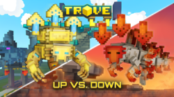 Trove, MMORPG basado en vóxeles, anuncia el evento ARRIBA contra ABAJO, que viene a poner fin a la rivalidad entre ambas facciones