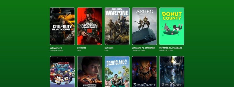 Próximamente en Xbox Game Pass: Call of Duty: Black Ops 6, StarCraft & StarCraft II y mucho más