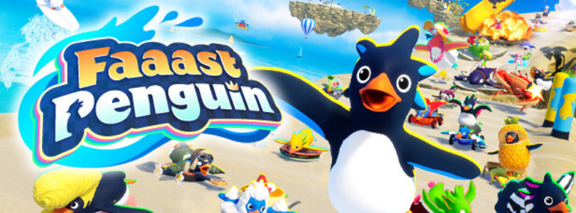 Faaast Penguin, el juego de carreras multijugador caótico y gratuito llega ahora tambien a Nintendo Switch