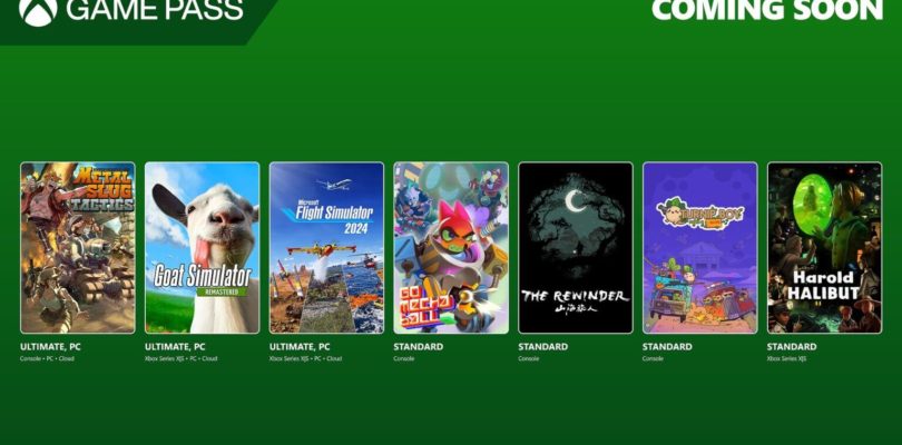 Próximamente en Xbox Game Pass: Microsoft Flight Simulator 2024, Goat Simulator Remastered y mucho más