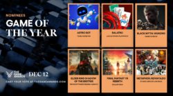 ¡Ya están aquí los nominados a los The Game Awards! Participa en la votación