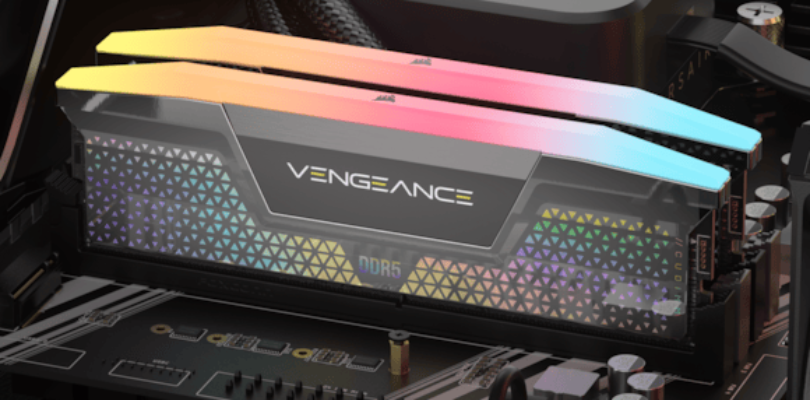 Los módulos CUDIMM DDR5 CORSAIR VENGEANCE RGB ofrecen un rendimiento de vanguardia con una estética audaz y moderna