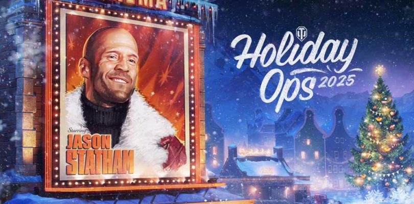 World of Tanks presenta las Holiday Ops 2025 con Jason Statham y un nuevo modo lleno de diversión