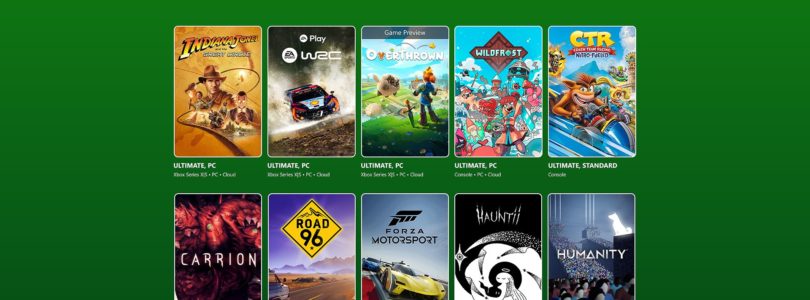 Próximamente en Xbox Game Pass: Indiana Jones y el Gran Círculo, Crash Team Racing Nitro-Fueled y mucho más