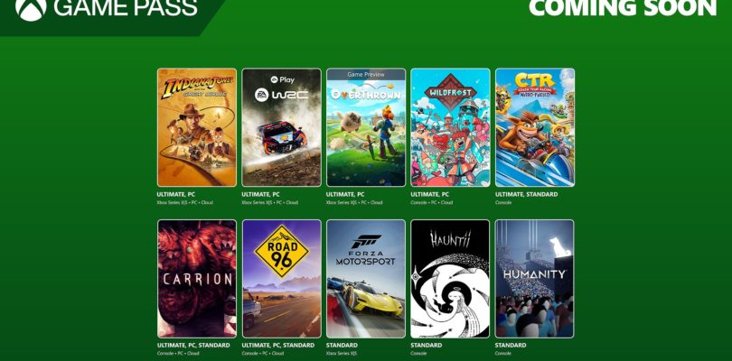 Próximamente en Xbox Game Pass: Indiana Jones y el Gran Círculo, Crash Team Racing Nitro-Fueled y mucho más