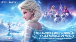 ¡Libera la magia, experimenta el encantador mundo helado de Honor of Kings con cosméticos inspirados en Frozen, de Disney!