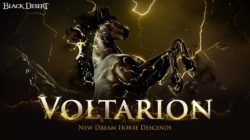 Black Desert presenta a Voltarion, el nuevo caballo de ensueño que llega junto al evento Desafío Invernal