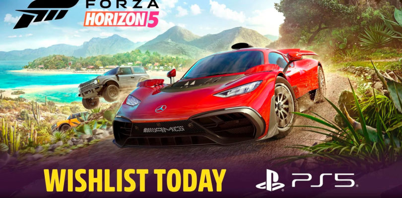 Forza Horizon 5 llega a PlayStation 5 esta primavera