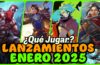 Calendario de Lanzamientos ENERO 2025