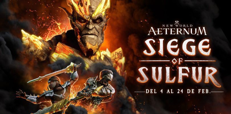 Amazon Games anuncia el regreso del evento ‘Siege of Sulfur’ a New World: Aeternum