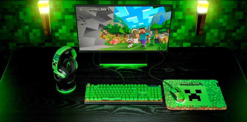 Descubre la nueva colección Razer x Minecraft