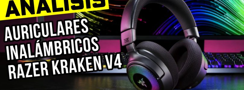 Análisis Auriculares Razer Kraken V4 – Audio THX y comodidad sin cables